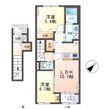 リッチレジデンスA（Ｒｉｃｈ Ｒｅｓｉｄｅｎｃｅ A）の間取図