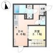 写真:仮)八王子市北野町マンション新築工事 3階301の間取図