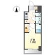S-RESIDENCE亀島駅前ascentの間取図