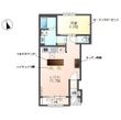 ヴィラ　竹ノ花の間取図