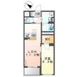 蕨市錦町マンション新築工事の間取図