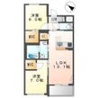 蕨市錦町マンション新築工事の間取図