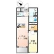 蕨市錦町マンション新築工事の間取図