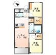 蕨市錦町マンション新築工事の間取図