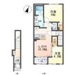 ココソレイユの間取図