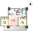 エンクレスト博多PARKSIDEの間取図