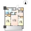 エンクレスト博多PARKSIDEの間取図