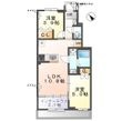 ZEUS野田Ⅰの間取図