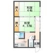 ふじ荘の間取図