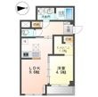 ブランキューブ南摂津の間取図