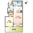 写真:セラン 1階101の間取図
