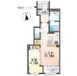 ルピナス Aの間取図