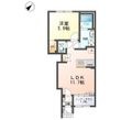 アイリスの間取図