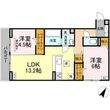 フラネーヴェの間取図