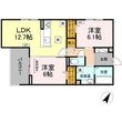 フラネーヴェの間取図
