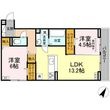 フラネーヴェの間取図
