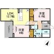 フラネーヴェの間取図