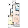 ソラーレ(東松山市松山町 アパートⅡ期新築工事)の間取図