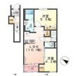 ソラーレ(東松山市松山町 アパートⅡ期新築工事)の間取図