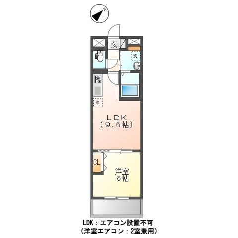 拡大写真:仮)小茂根3丁目マンション新築工事 4階402の間取り
