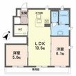 シャーメゾン・クレセオDの間取図