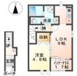 アイリスⅢの間取図