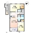 富山市掛尾町新築アパートの間取図