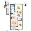 木曽川町門間南屋敷新築アパートの間取図