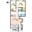 沼津市東椎路新築アパートの間取図
