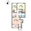 仮)水戸市酒門町新築アパートの間取図
