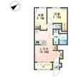 ラルーナAの間取図