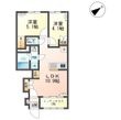ラルーナAの間取図