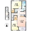 仮)水戸市堀町新築アパートの間取図