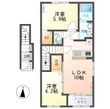 仮)水戸市堀町新築アパートの間取図