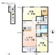 流山市野々下　Ｂ棟アパートの間取図