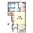 フリージア Rの間取図