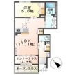 船橋市飯山満町新築アパート（仮称）の間取図