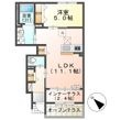 船橋市飯山満町新築アパート（仮称）の間取図