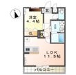 フォルトゥナ藤森の間取図