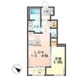 つくば市大角豆新築アパート（仮の間取図