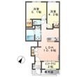 【新築】清水区船原アパートの間取図
