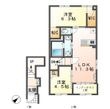 【新築】清水区船原アパートの間取図