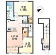 (仮称)千葉市若葉区小倉町新築アパートの間取図