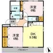 クレセントの間取図