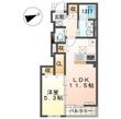 仮)藤江新築アパートA棟の間取図