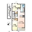 仮)藤江新築アパートA棟の間取図