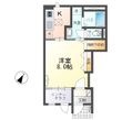 仮)那珂市菅谷字寄居新築アパートの間取図