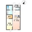 仮)貝津町新築アパートの間取図