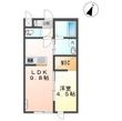 仮)貝津町新築アパートの間取図