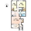 笠松町中野M様新築アパートの間取図